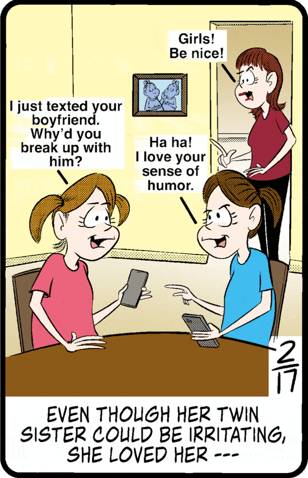 Daily Jumble answers today February 17 2026 cartoon by David Hoyt
