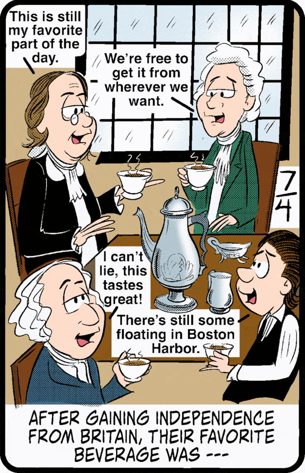Daily Jumble answers today July 4 2026 cartoon by David Hoyt